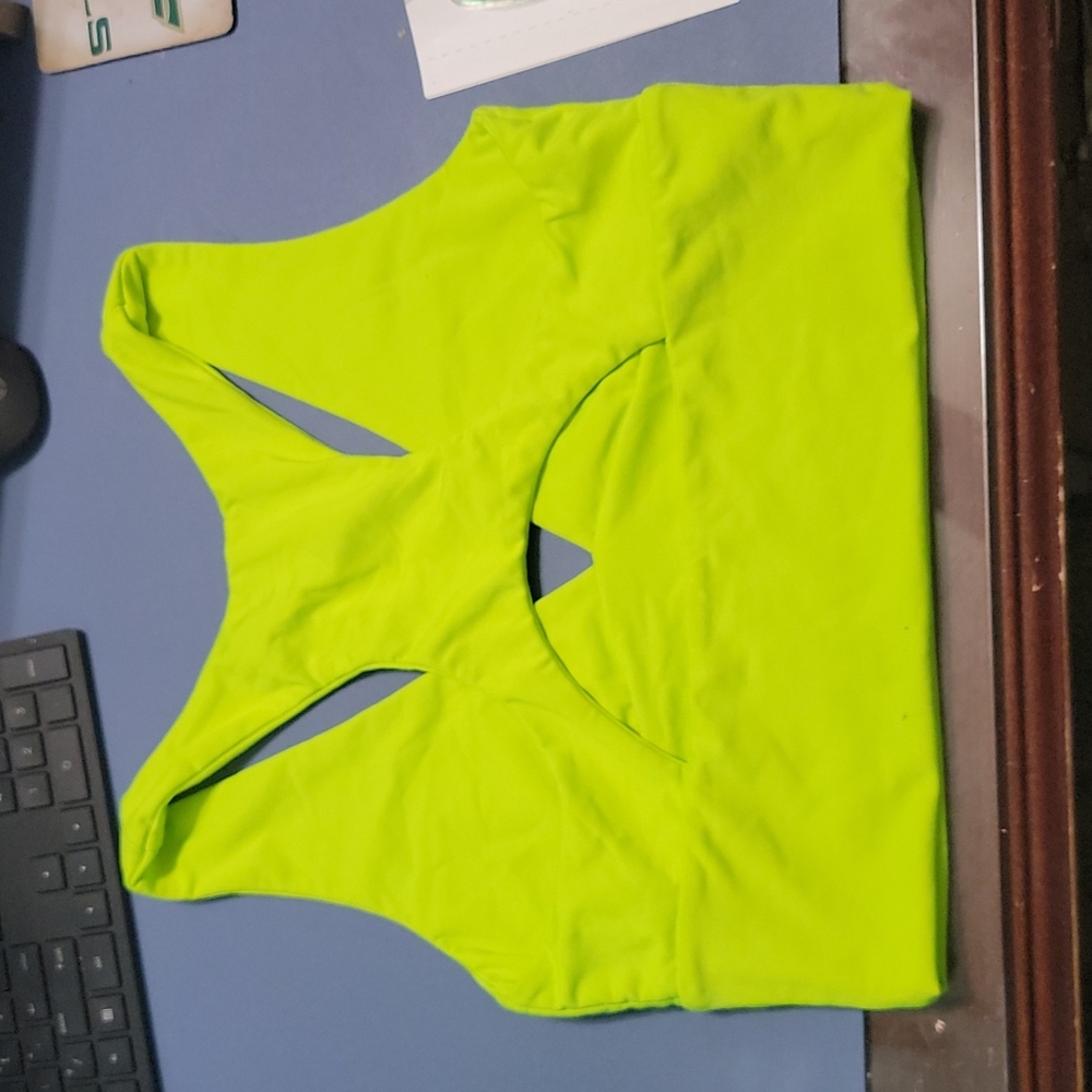 Shein neon crop